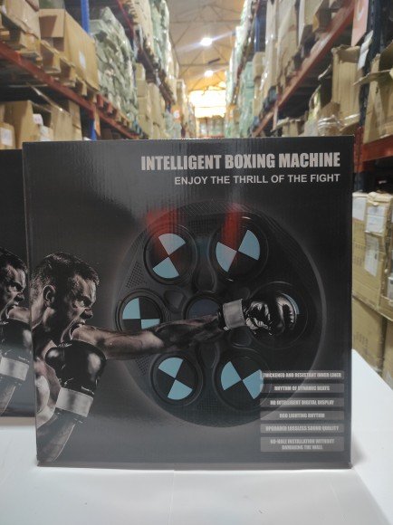 Máquina de boxeo inteligente modelo yk-003 + guante negro - Imagem 3